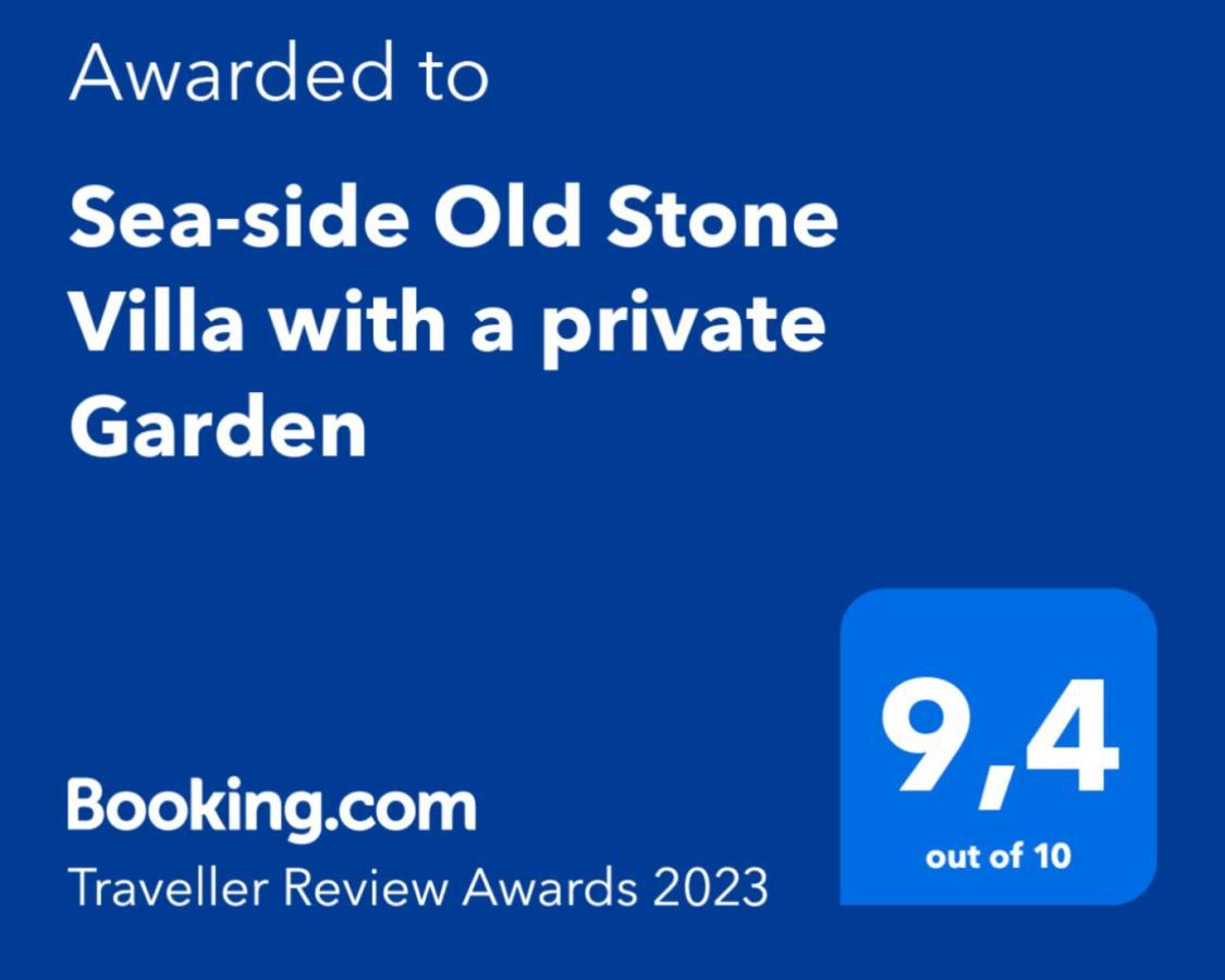Sea-Side Old Stone Villa With A Private Garden บุดวา ภายนอก รูปภาพ